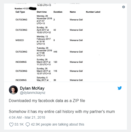 Dylan McKay et son compte Twitter