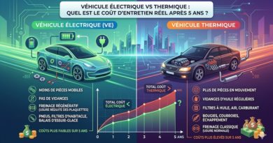 Véhicule électrique vs thermique : quel est le coût d’entretien réel après 5 ans ?